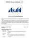 ASAHI Group Holdings, LTD.