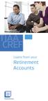 Loans from your Retirement Accounts