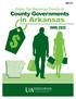 MP515. Sales Tax Revenue Trends of. County Governments. in Arkansas