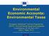 Environmental Economic Accounts: Environmental Taxes