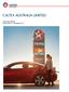 CALTEX AUSTRALIA LIMITED TAXES PAID REPORT YEAR ENDED 31 DECEMBER 2014