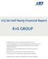 H1/16 Half-Yearly Financial Report K+S GROUP