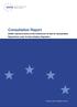 Consultation Report ESMA s technical advice to the Commission on fees for securitisation Repositories under the Securitisation Regulation