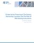 Private Sector Financing In The Eastern Partnership Countries And The Role Of Risk-bearing Instruments. Synthesis Report