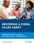 Becoming a Cigna sales agent