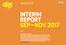 Interim REPORT SEP NOV 2017