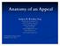 Anatomy of an Appeal. Fourth Medicare RAC Summit September 13-14, 14, 2010