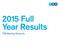 2015 Full Year Results. TSB Banking Group plc