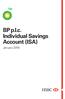 BP p.l.c. Individual Savings Account (ISA)