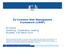 EU Common Risk Management Framework (CRMF)