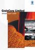 GrainCorp Limited. annual report Transforming our business