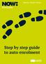Step by step guide to auto enrolment