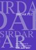 SIRDAR PLC Annual Report & Financial Statements 30th June 2007