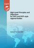 High-Level Principles and Objectives for FATF and FATF-style regional bodies
