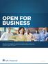 BUsiness. Business strategies to ensure success today, tomorrow and for years to come. Member FINRA/SIPC