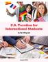 U.S. Taxation for International Students. by Sau-Wing Lam