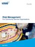 Guide. Risk Management For Community Service Organisations