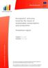 Europeans attitudes towards the issue of sustainable consumption and production. Analytical report