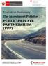 PUBLIC-PRIVATE PARTNERSHIPS (PPP)