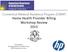 Home Health Provider Billing Workshop Review 2013