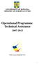 Operational Programme Technical Assistance
