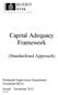 Capital Adequacy Framework