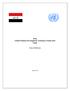Iraq United Nations Development Assistance Framework Fund. Terms of Reference