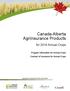 Canada-Alberta AgriInsurance Products