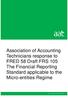 Association of Accounting Technicians response to FRED 58 Draft FRS 105 The Financial Reporting Standard applicable to the Micro-entities Regime