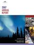 2007 ANNUAL REPORT. developing the world s largest new diamond mine