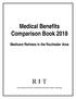 Medical Benefits Comparison Book 2018 Medicare Retirees in the Rochester Area