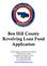 Ben Hill County Revolving Loan Fund Application
