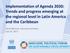 Implementation of Agenda 2030: Trends and progress emerging at the regional level in Latin America and the Caribbean