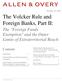 The Volcker Rule and Foreign Banks, Part II: