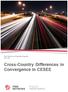 Cross-Country Differences in Convergence in CESEE