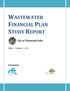 WASTEWATER FINANCIAL PLAN STUDY REPORT