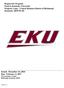 Request for Proposal Eastern Kentucky University Property Lease - Central Business District of Richmond, Kentucky (RFP 05-18)