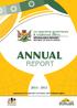 ANNUAL REPORT Department of Co-operative Governance and Traditional Affairs. Department of Co-operative Governance and Traditional Affairs