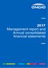 2017 Management report and Annual consolidated financial statements