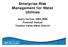 Enterprise Risk Management for Water Utilities. Justin Carlton, CMA, MBA Financial Analyst Tualatin Valley Water District