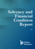 Solvency and Financial Condition Report