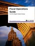 Fiscal Operations Guide