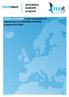 INTERREG EUROPE program. Statement. March Position of the MOT on the consultation of stakeholders on INTERREG EUROPE program