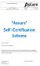 Assure Certification Ltd. Scheme