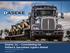 Daseke, Inc. Consolidating the Flatbed & Specialized Logistics Market Acquisition Conference Call September 2017