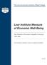 Levy Institute Measure of Economic Well-Being