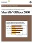 Sheriffs Offices 2000