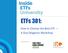 ETFs 301: How to Choose the Best ETF --- A Due Diligence Workshop. Sponsored by: