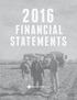 2016 financial statements