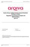 Arqiva Group Limited (formerly Arqiva Broadcast Holdings Limited) Regulatory Accounting Principles and Methodologies 2015/16